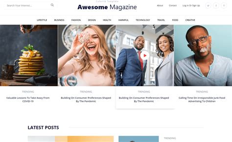 monthly website.